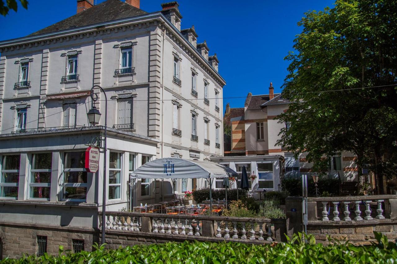 Hotel Des Thermes Bourbon-lʼArchambault Exteriör bild
